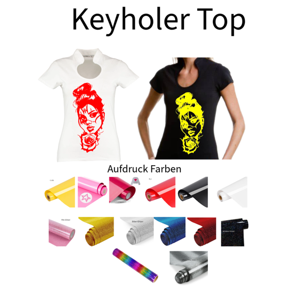 Corporate Top Keyhole Frau 5