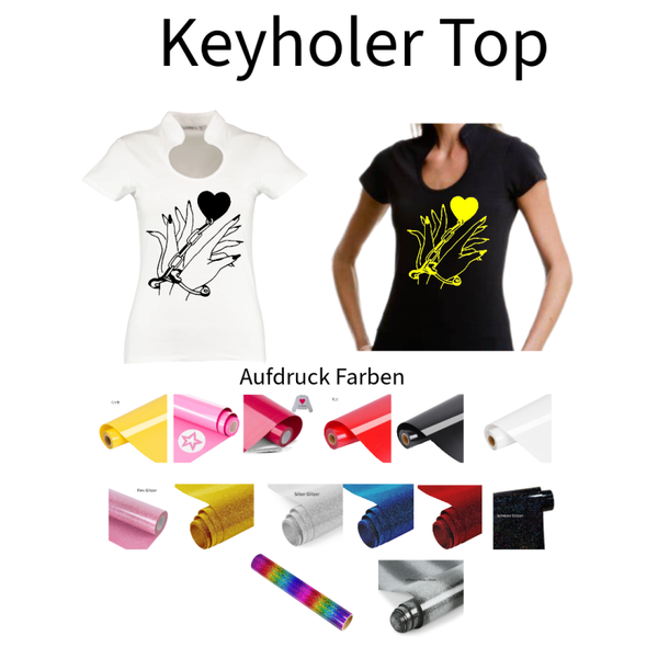 Corporate Top Keyhole Hand mit Handschellen 1