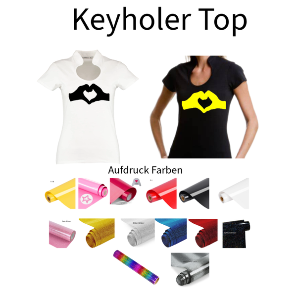 Corporate Top Keyhole Hand mit Herz 1