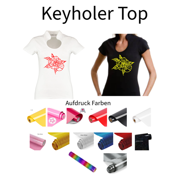 Corporate Top Keyhole Rose 0