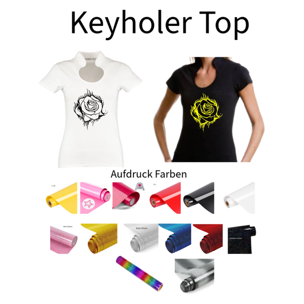 Corporate Top Keyhole Rose 1