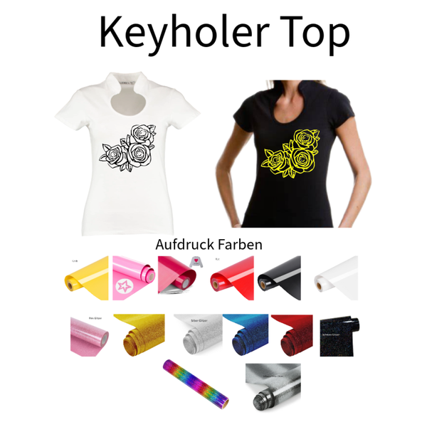 Corporate Top Keyhole Rose 2