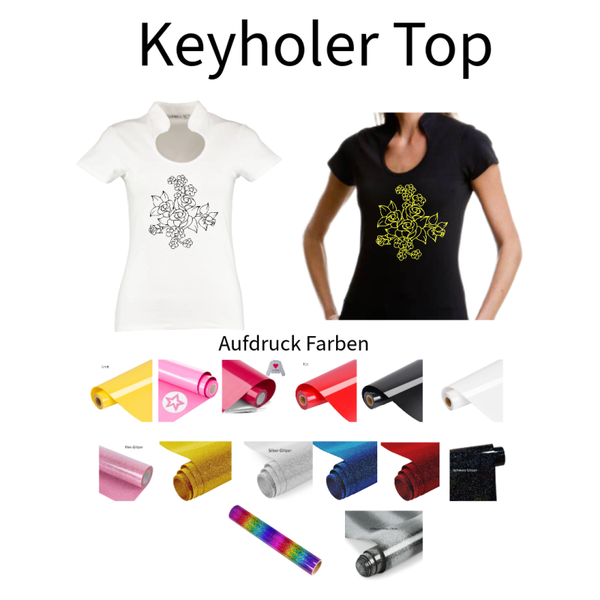Corporate Top Keyhole Rose 7