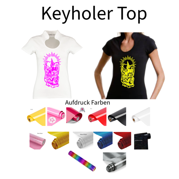 Corporate Top Keyhole Totenkopf Kerze 1