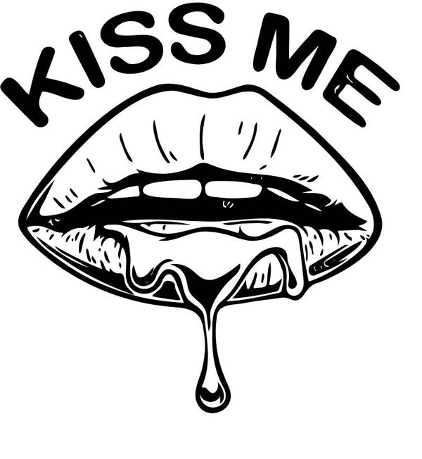 Frauen T-Shirt Kiss Me 1