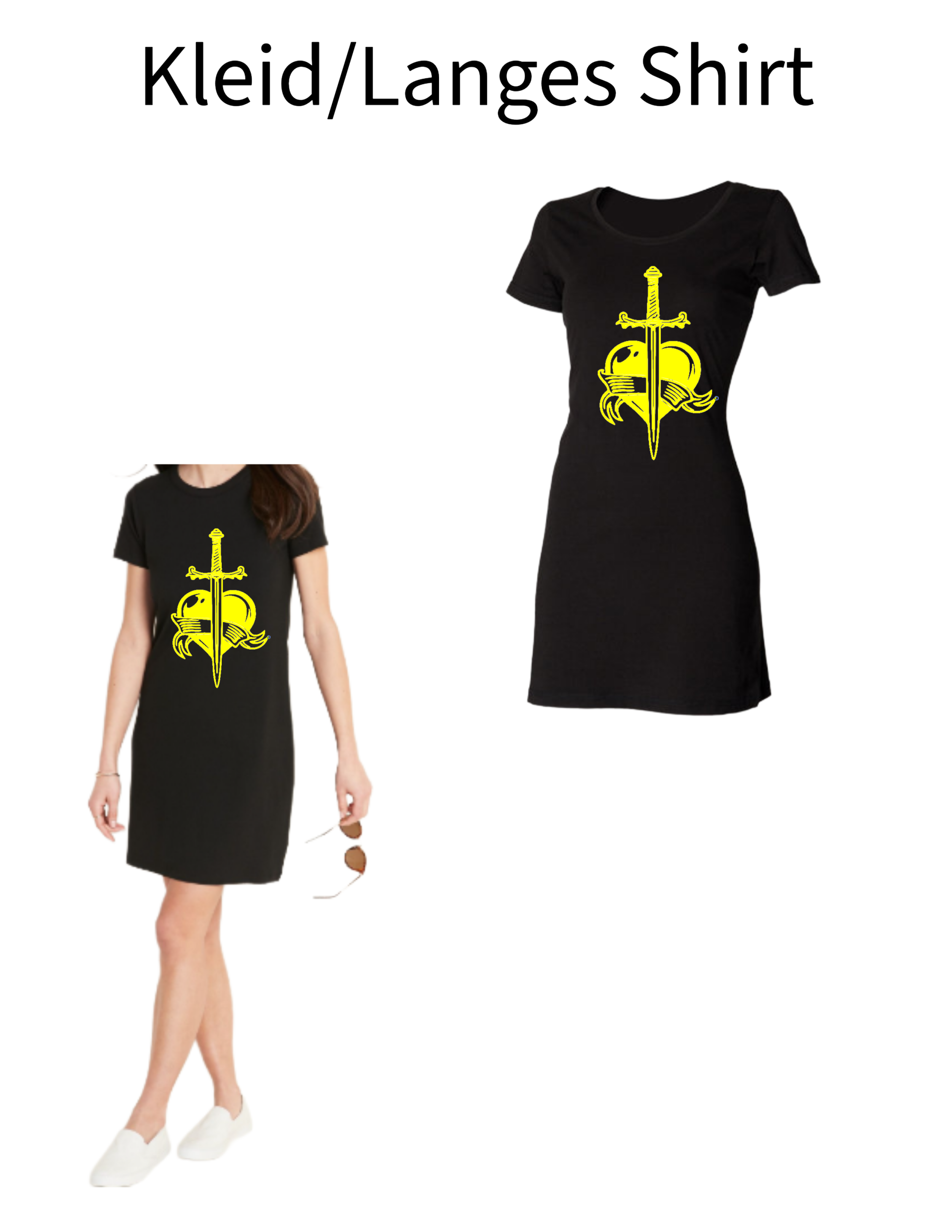 Langes Shirt/ Kleid Dolch 5