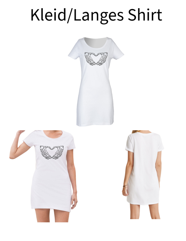 Langes Shirt/ Kleid Hand 1