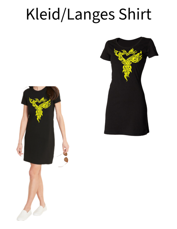 Langes Shirt/ Kleid Herz 3