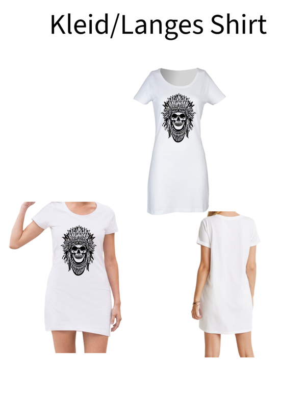 Langes Shirt/ Kleid Indianer