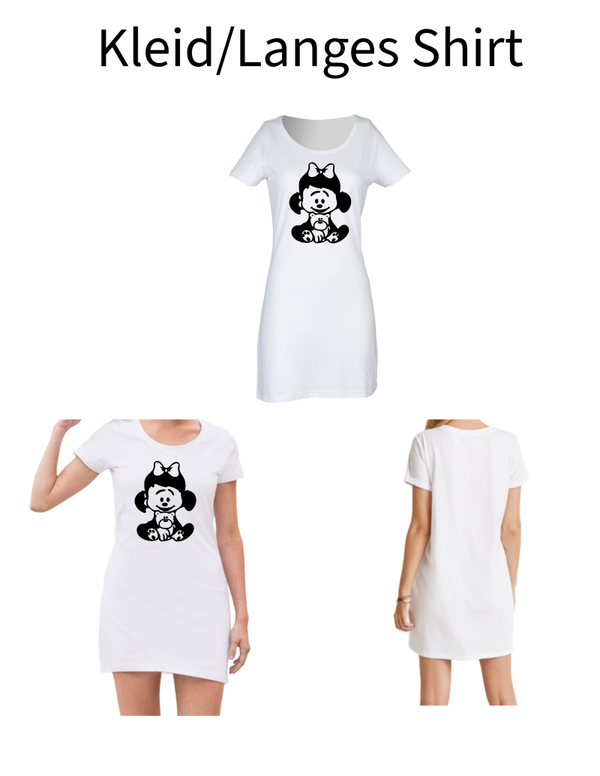 Langes Shirt/ Kleid Enkelkind 1