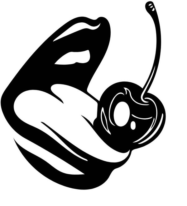 Turtleneck Body Mund Kirsch 1