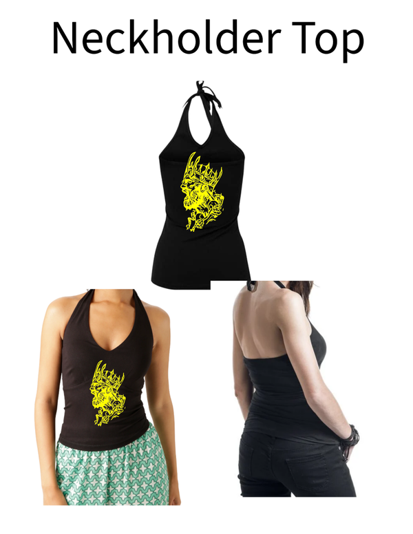 Neckholder Top Mann mit Krone 1