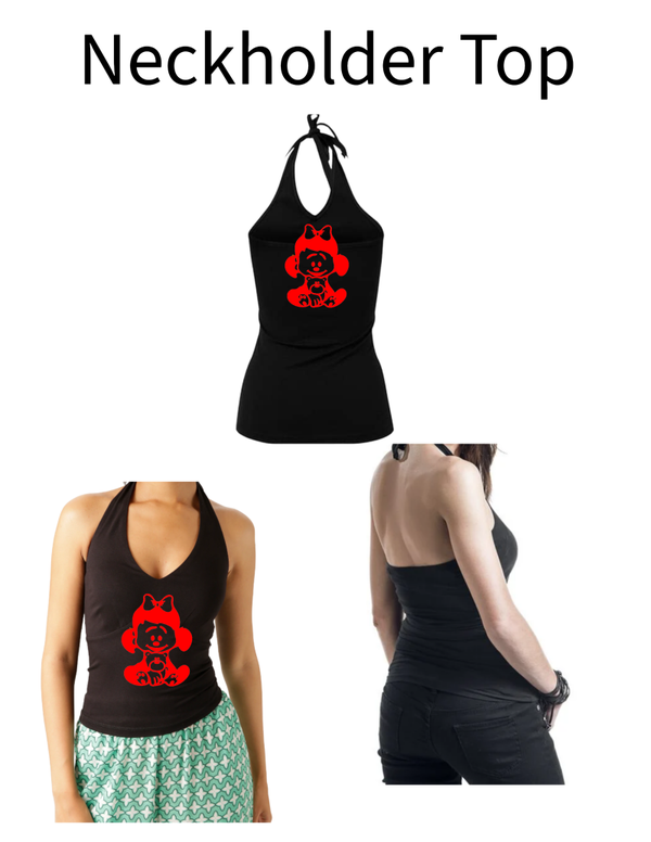 Neckholder Top Enkelkind 1