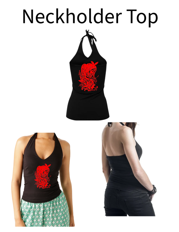 Neckholder Top Frau 2