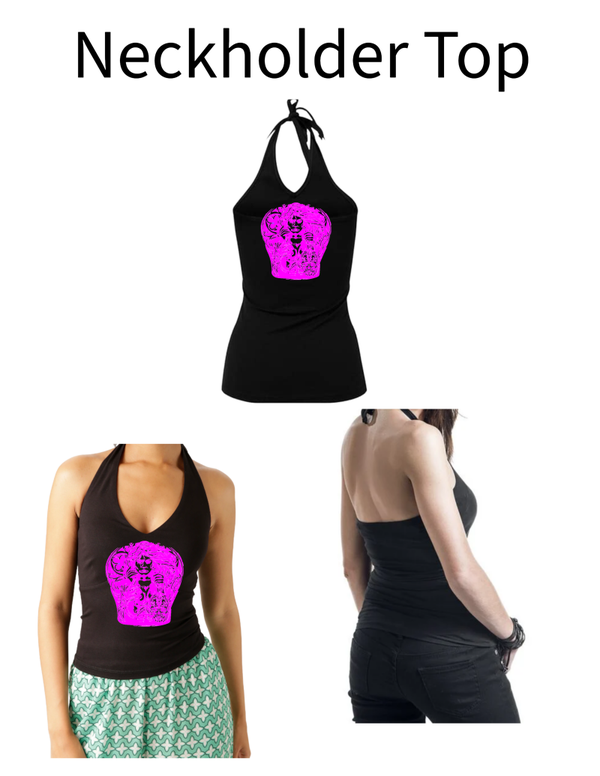 Neckholder Top Frau 3