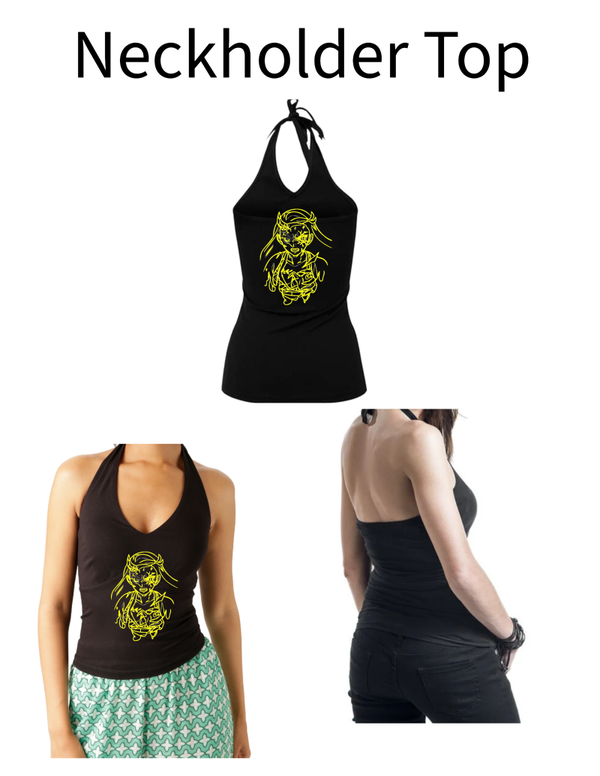 Neckholder Top Frau 6
