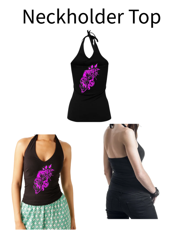Neckholder Top Frau 7