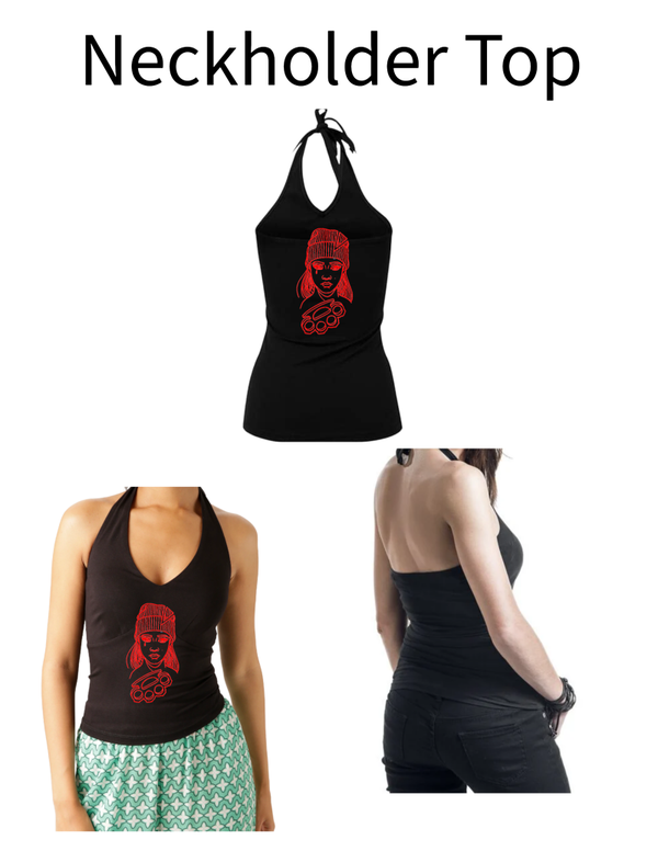Neckholder Top Frau 8