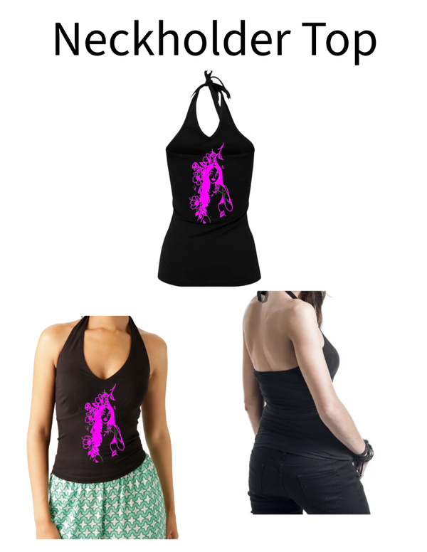 Neckholder Top Frau 9