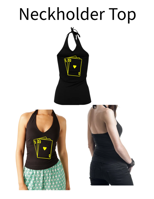 Neckholder Top Karte 6