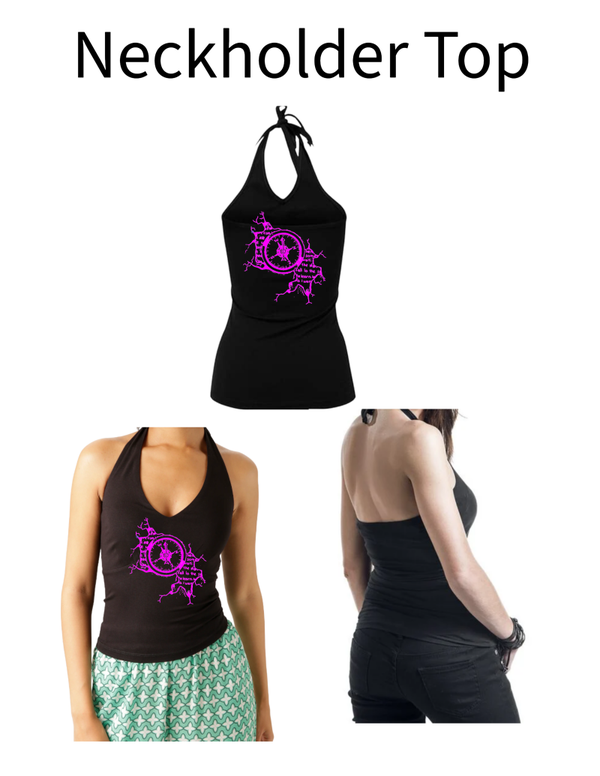 Neckholder Top Kompass 1