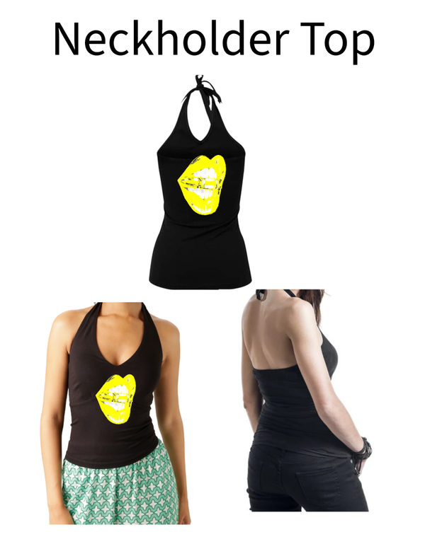 Neckholder Top Mund 2