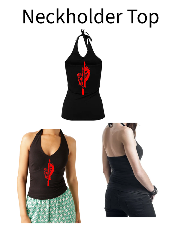 Neckholder Top Pfeil 1