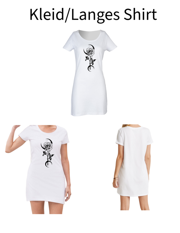 Langes Shirt/ Kleid Rose 11