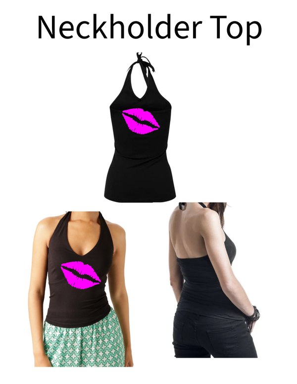 Neckholder Top Mund 0