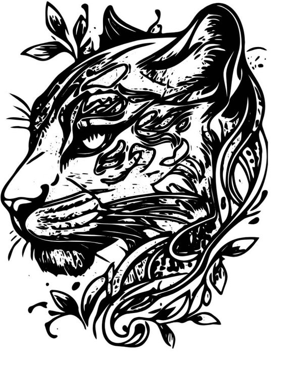 Frauen T-Shirt Panther 3