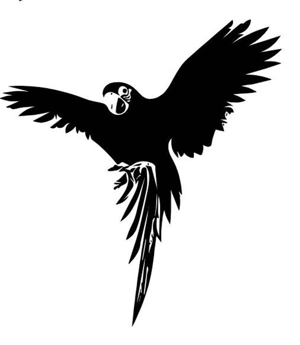 Turtleneck Short Top Papagei 1