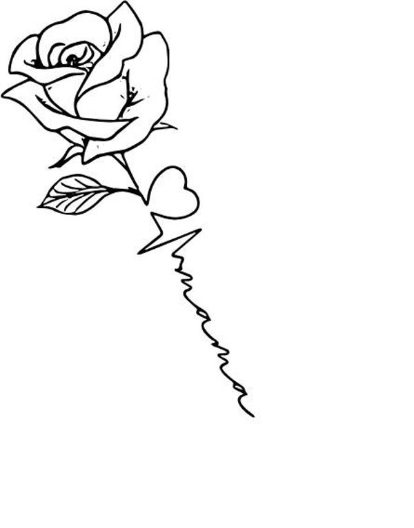 Turtleneck Short Top Rose 9