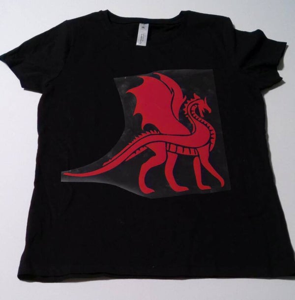 Frauen T-Shirt Drachen 3
