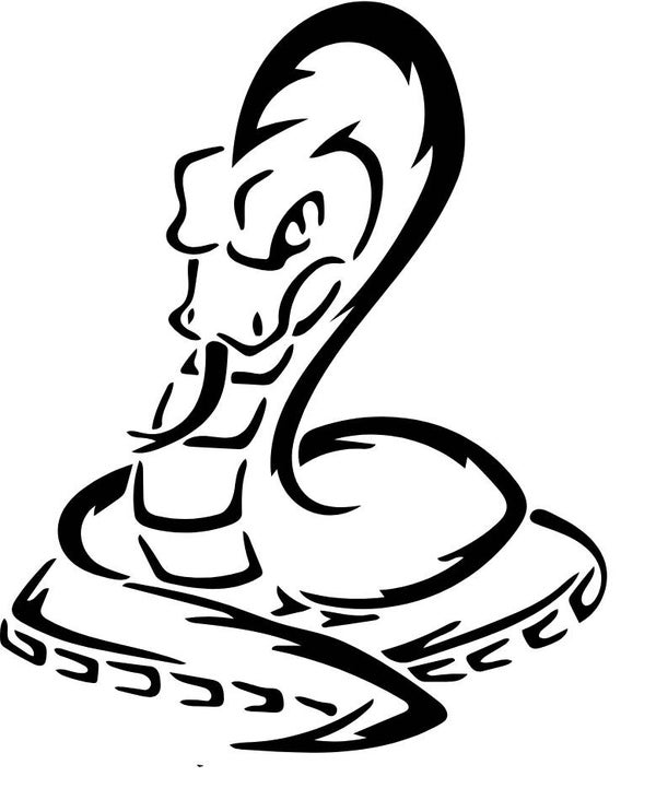 Neckholder Top Schlange 3