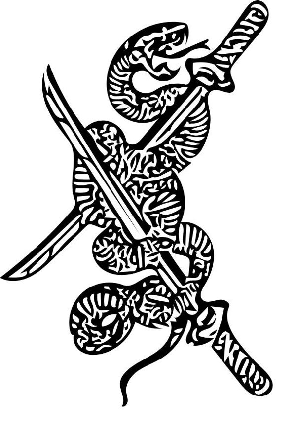 Turtleneck Short Top Schwert 2