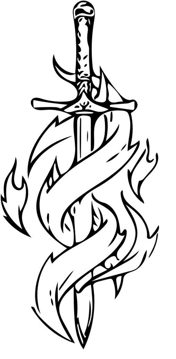 Turtleneck Short Top Schwert 3