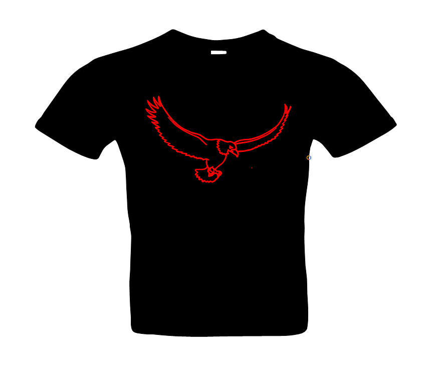 Frauen Adler 3 T-Shirt Glitzer