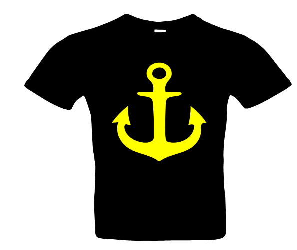 Herren T-Shirt Anker 3