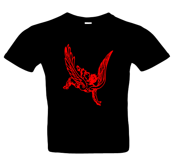 Frauen Engel 1 T-Shirt Glitzer