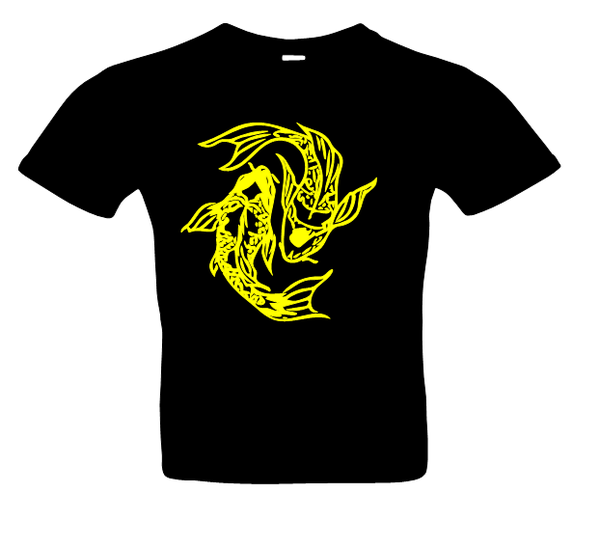 Frauen Fisch 2 T-Shirt Glitzer