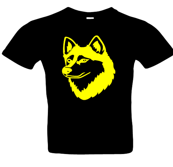 Frauen Hund 1 T-Shirt Glitzer