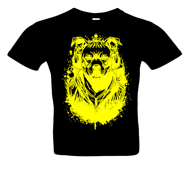 Frauen Hund 3 T-Shirt Glitzer