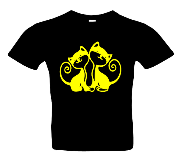 Herren T-Shirt Katze 1