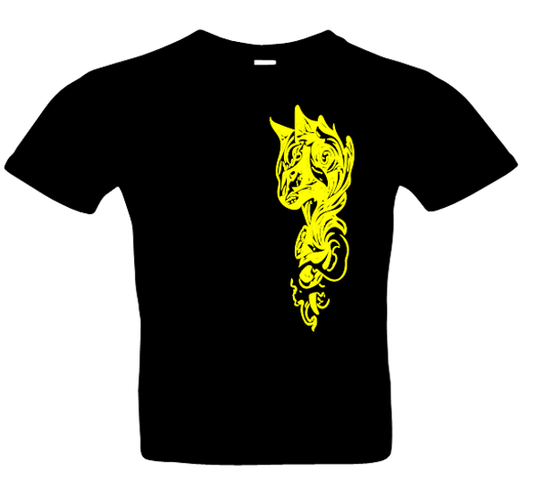 Frauen Katze 3 T-Shirt Glitzer