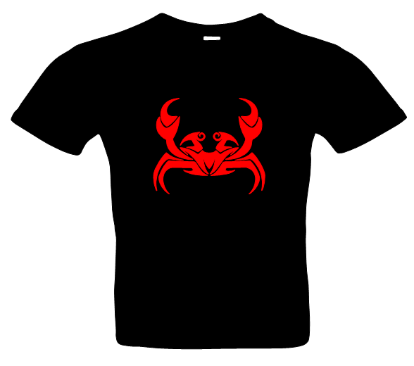 Frauen Krabbe  1 T-Shirt Farben