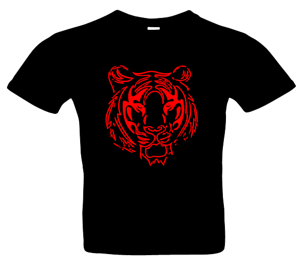 Herren Löwe 9 T-Shirt Glitzer