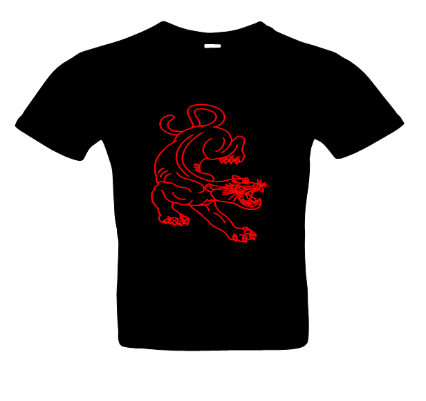 Herren Panther 2 T-Shirt Glitzer