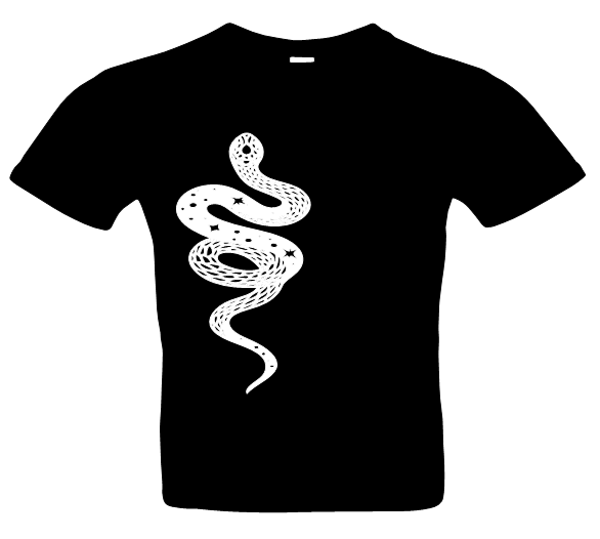 Herren T-Shirt Schlange 11