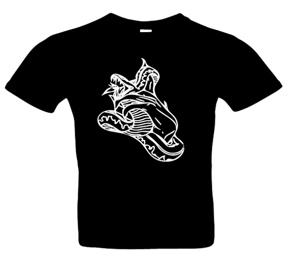 Herren T-Shirt Schlange 16