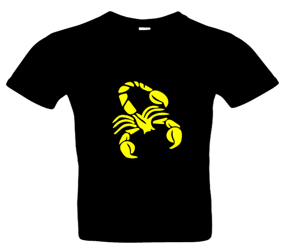 Herren Skorpion 3 T-Shirt Glitzer